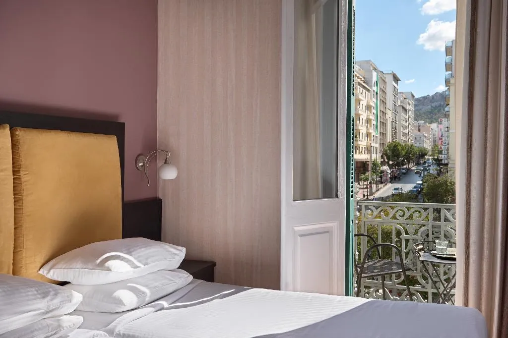 JUNIOR SUITE WITH BALCONY Room, Delphi Art Hotel, Athens