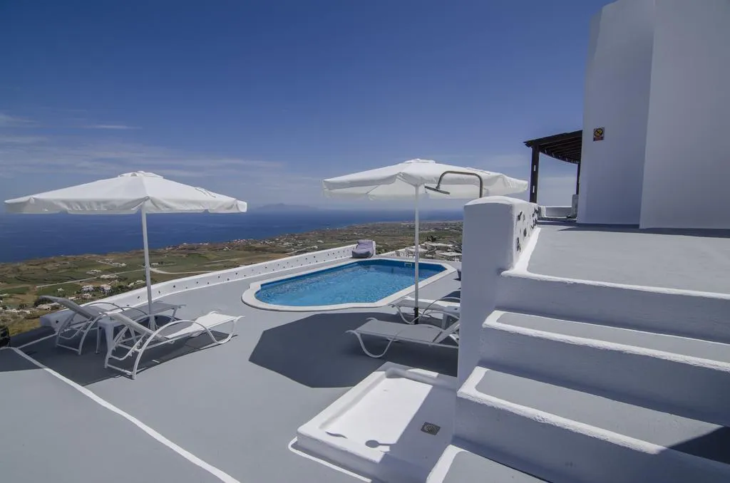 Terrace, Belle etoile Villas, Santorini