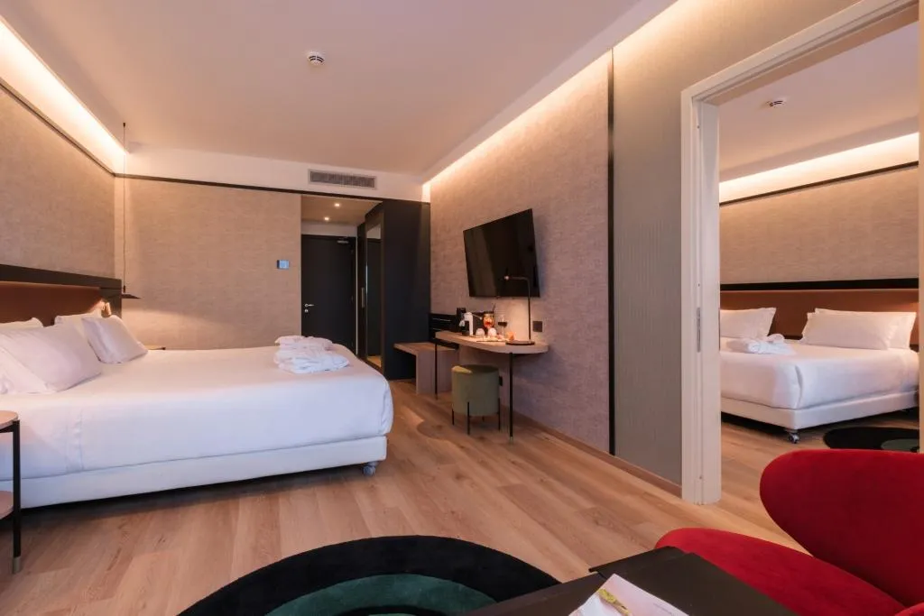 FAMILY ROOM CONNECTING ROOM Room, Savhotel Mantegna Padova, Venice