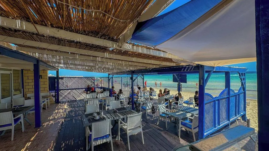Restaurant, Dar El Bhar, Tunisia
