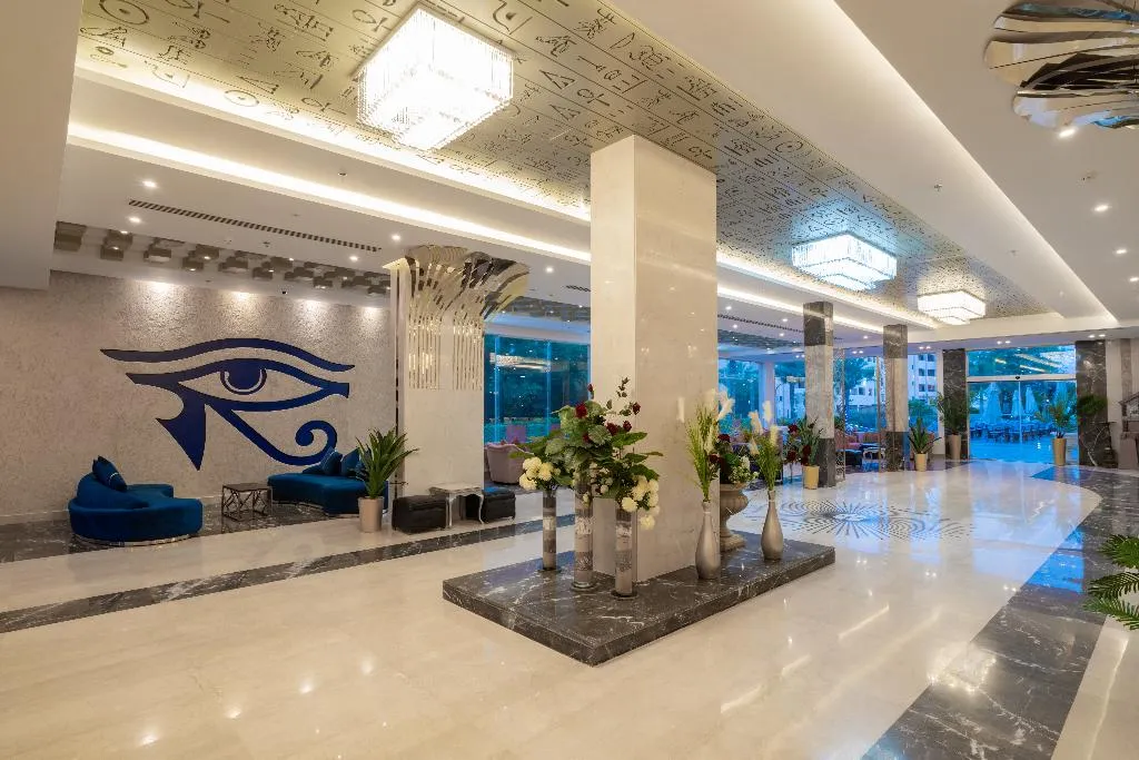 Lobby, King Tut Aqua Beach Resort, Red Sea Riviera