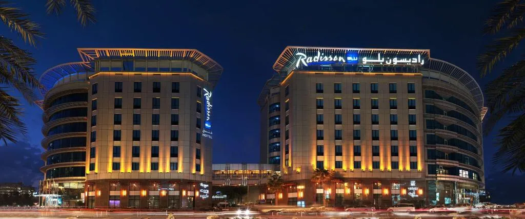 General view, Radisson Blu Hotel, Dubai Media City, Dubai