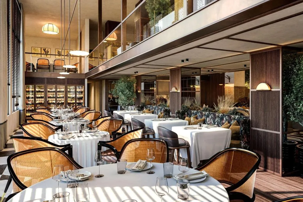 Restaurant, AC Madrid Cuzco, Madrid