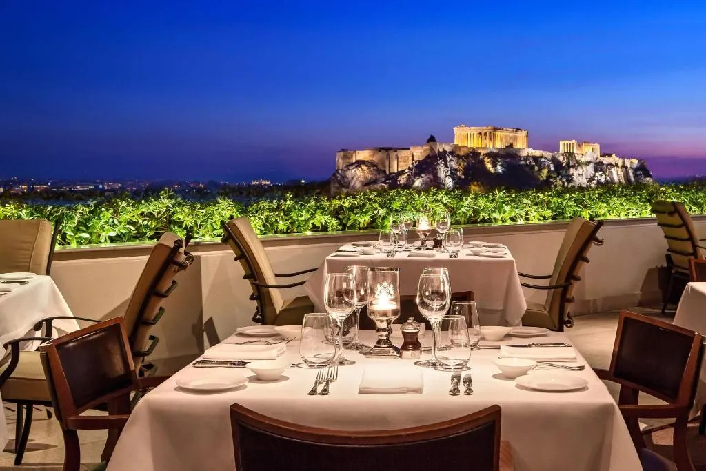Restaurant, Grande Bretagne, A Luxury Collection Hotel, Athens