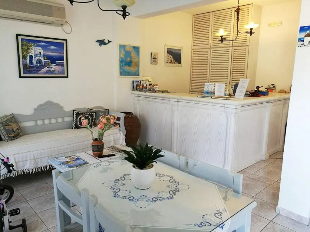 Lobby, Horizon Resort, Santorini