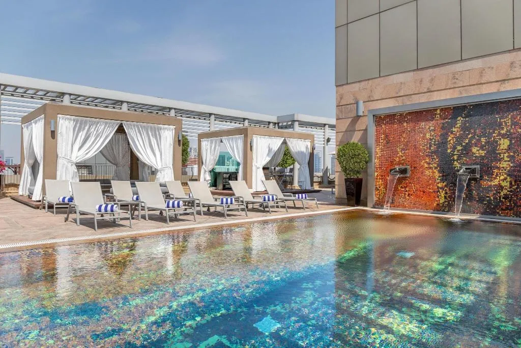 Terrace, Radisson Blu Hotel, Dubai Media City, Dubai