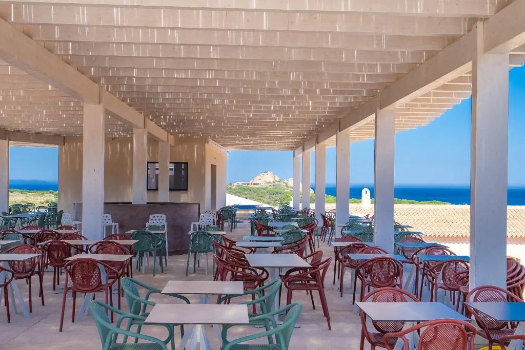 Terrace, Red Sun Village, Alghero