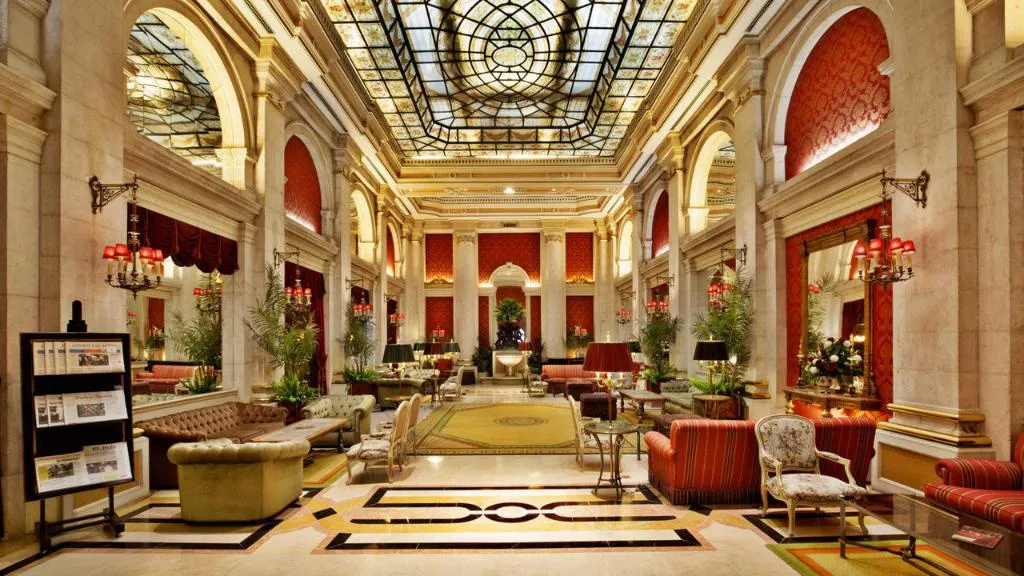 Lobby, Avenida Palace, Lisbon