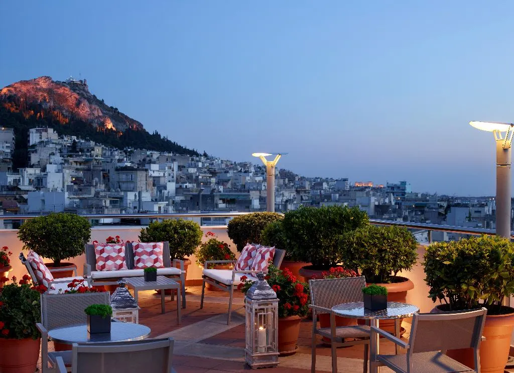 Terrace, Athens Zafolia Hotel, Athens