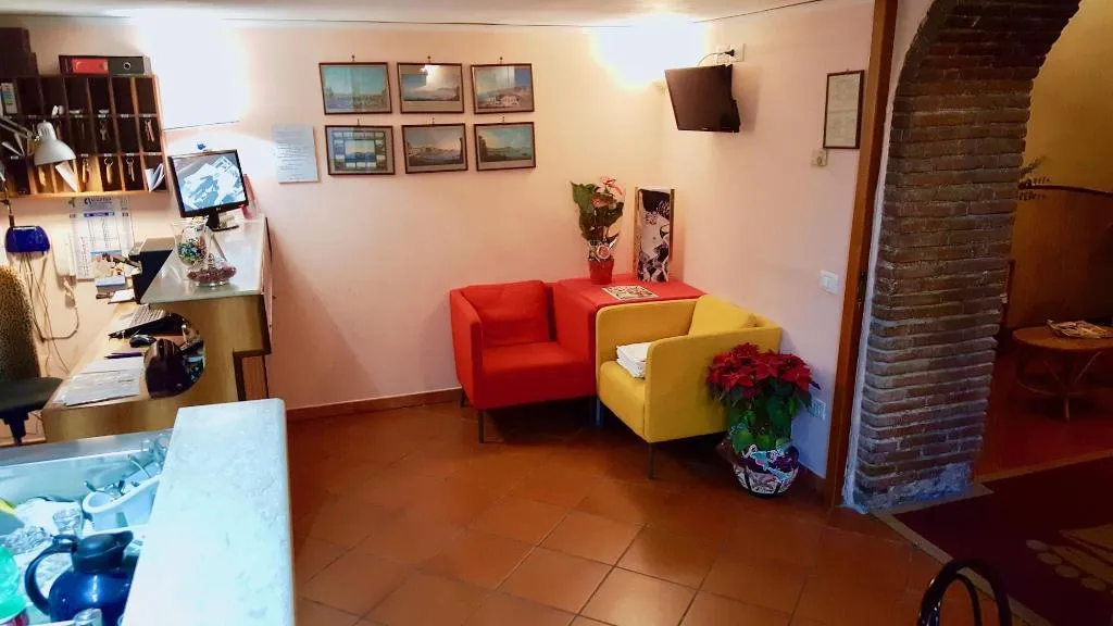 Lobby, Hotel Fiorentina, Naples