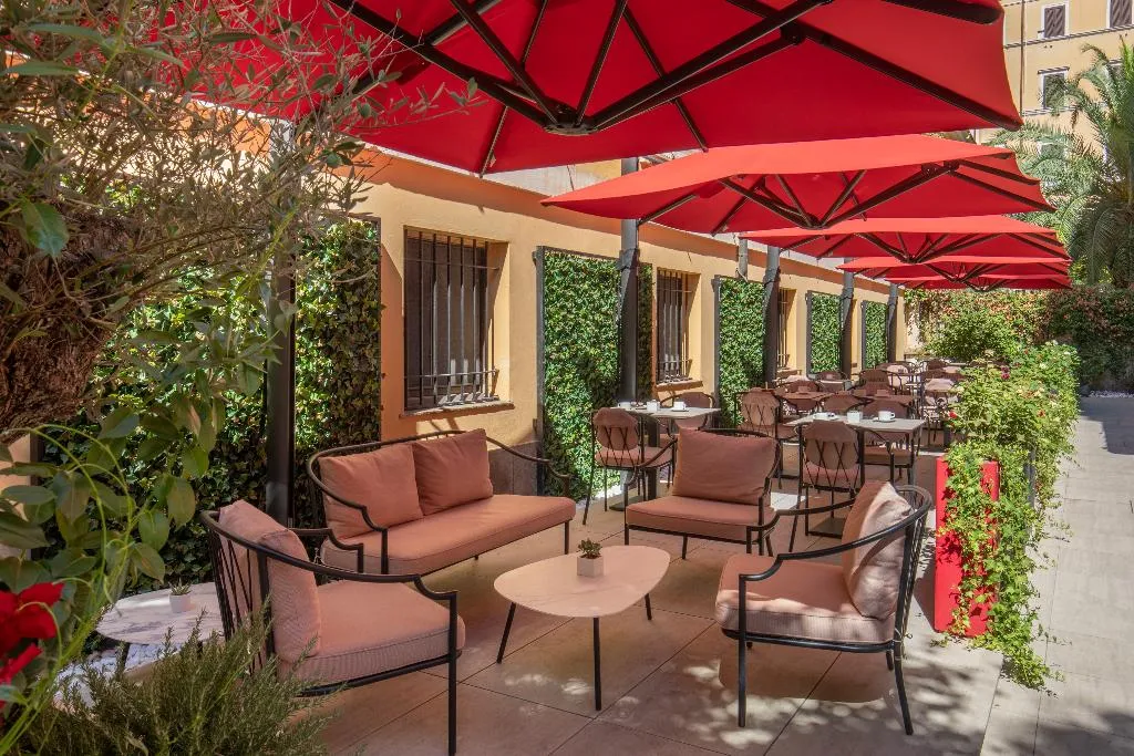 Restaurant, Rose Garden Palace, Rome