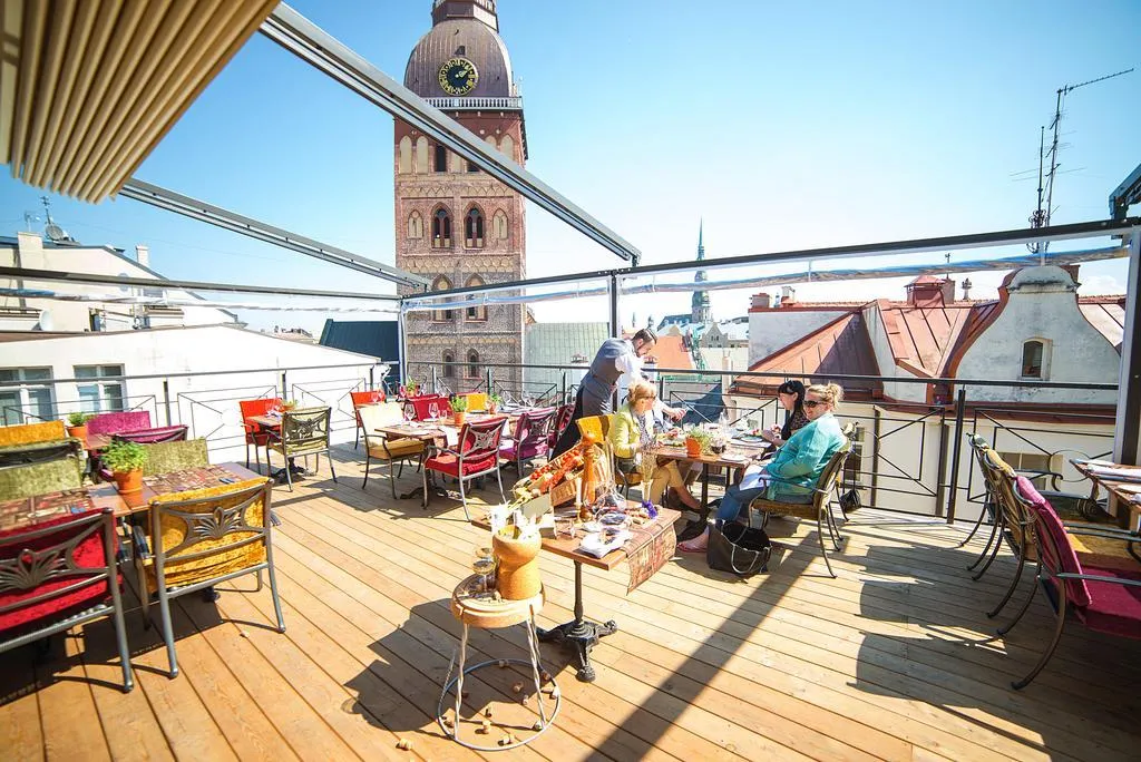 Terrace, Gutenbergs, Riga
