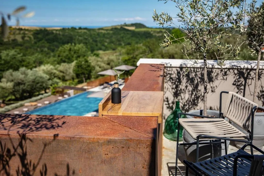 Terrace, San Canzian Hotel and Residences, Istria