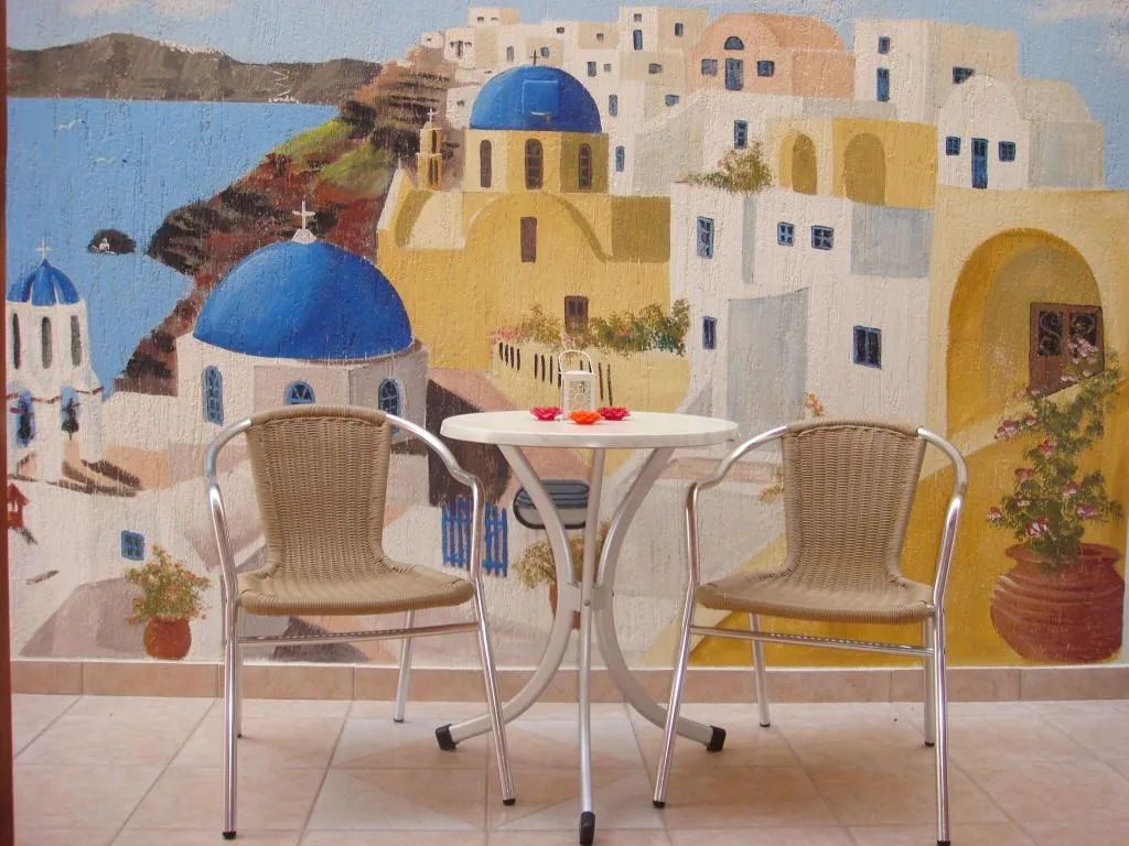 General view, Petros Villa, Santorini
