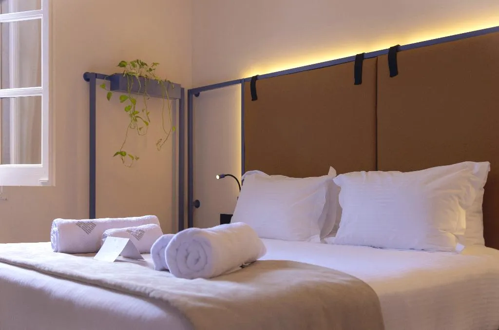 DOUBLE QUEEN SIZE BED Room, Heart Hotel, Cyprus