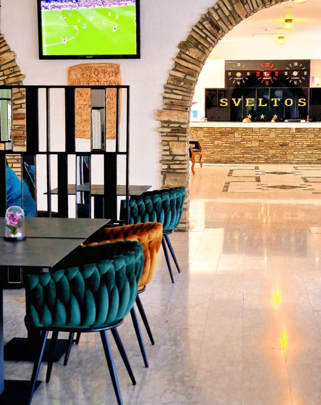 Lobby, Sveltos Hotel, Cyprus