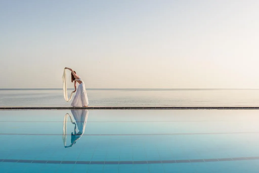Pool, Blue Dome, Crete