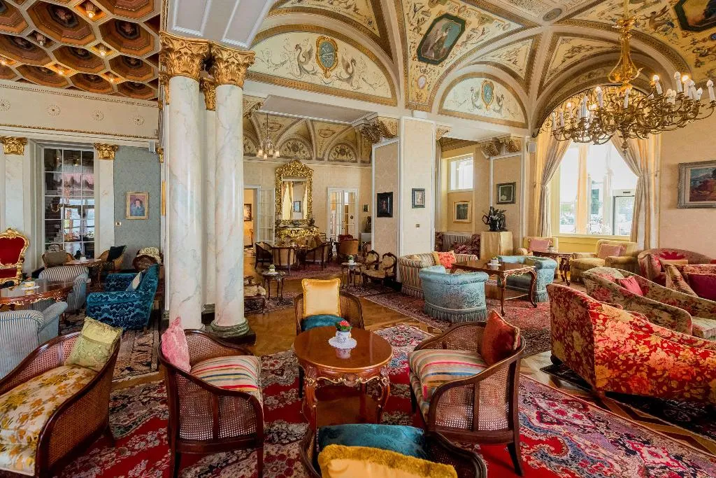 Lobby, Grand Hotel Villa Serbelloni, Milan