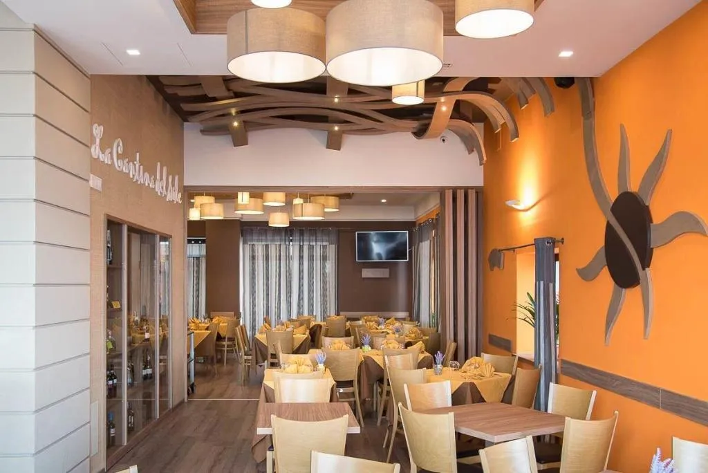 Restaurant, Hotel Sole, Naples