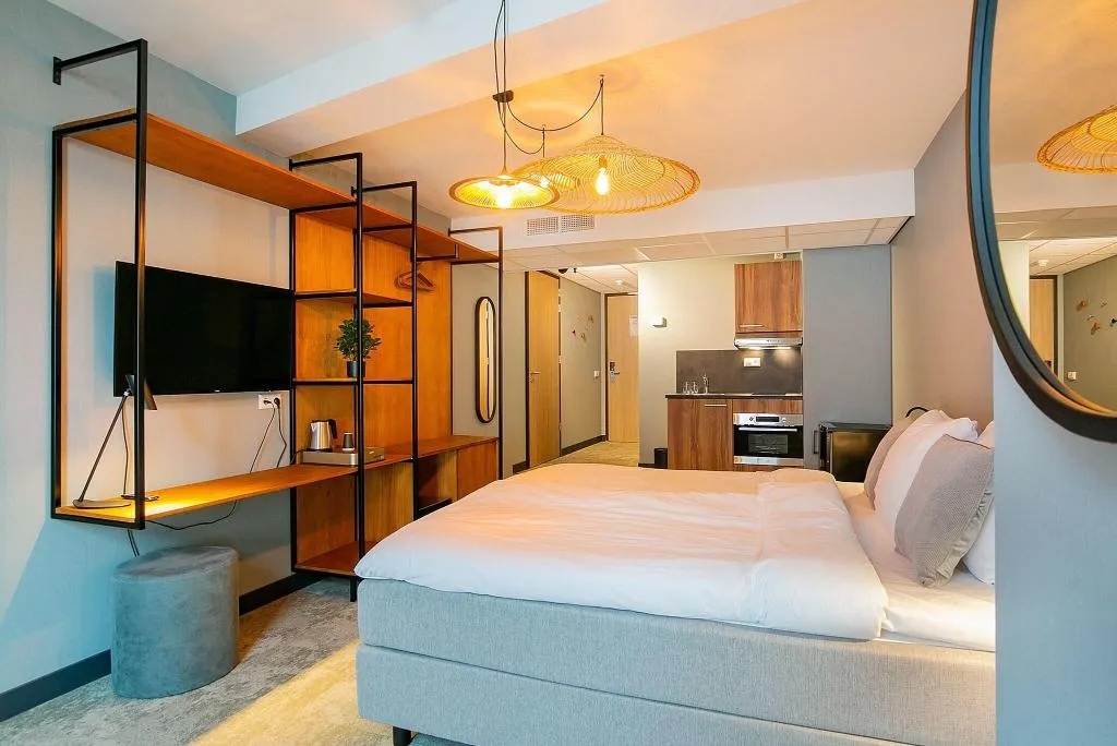 STUDIO DELUXE WITH KITCHENETTE Room, Marktstad Hotel, Amsterdam