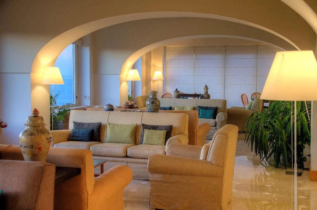 Lobby, Grand Hotel Aminta, Naples