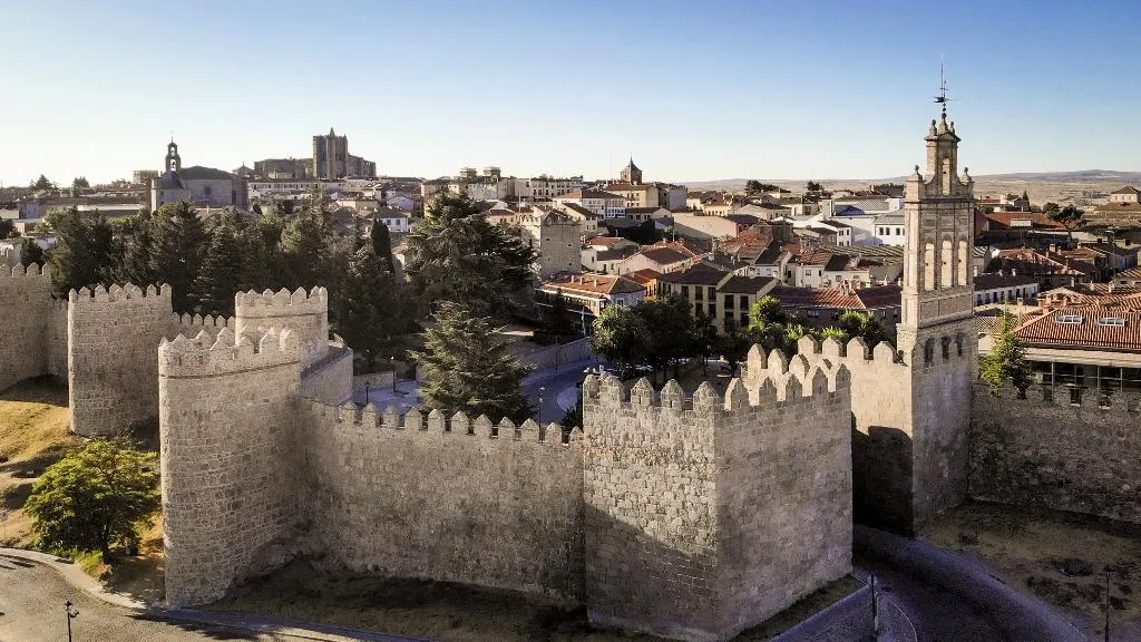 General view, Parador de Avila, Madrid