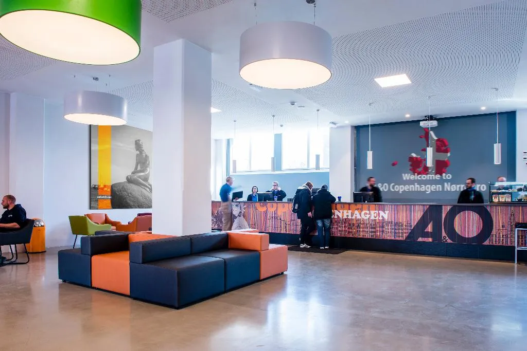 Lobby, a&o Copenhagen Nørrebro, Copenhagen
