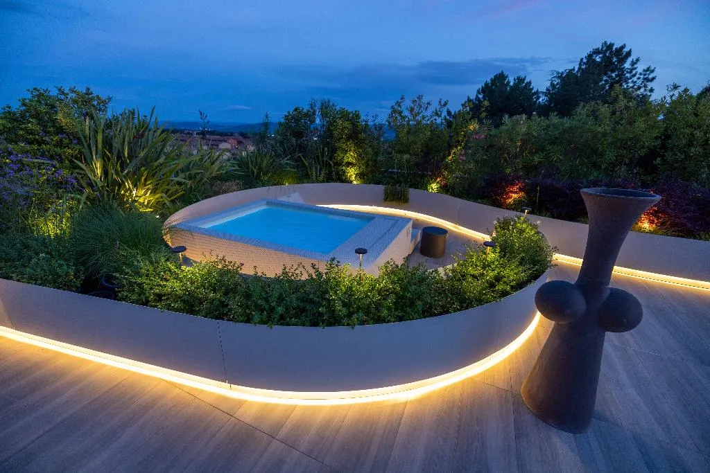 Terrace, Park Hotel Ai Cappuccini, Umbria