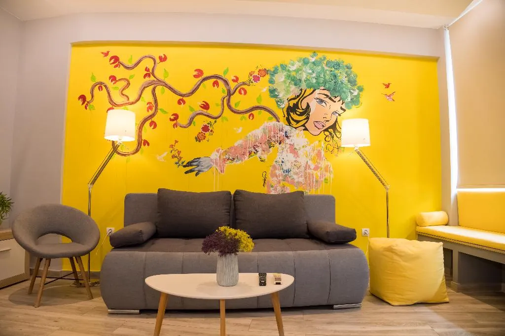 FAMILY ROOM PARK VIEW Room, Connect Studios and Apartments, Athens