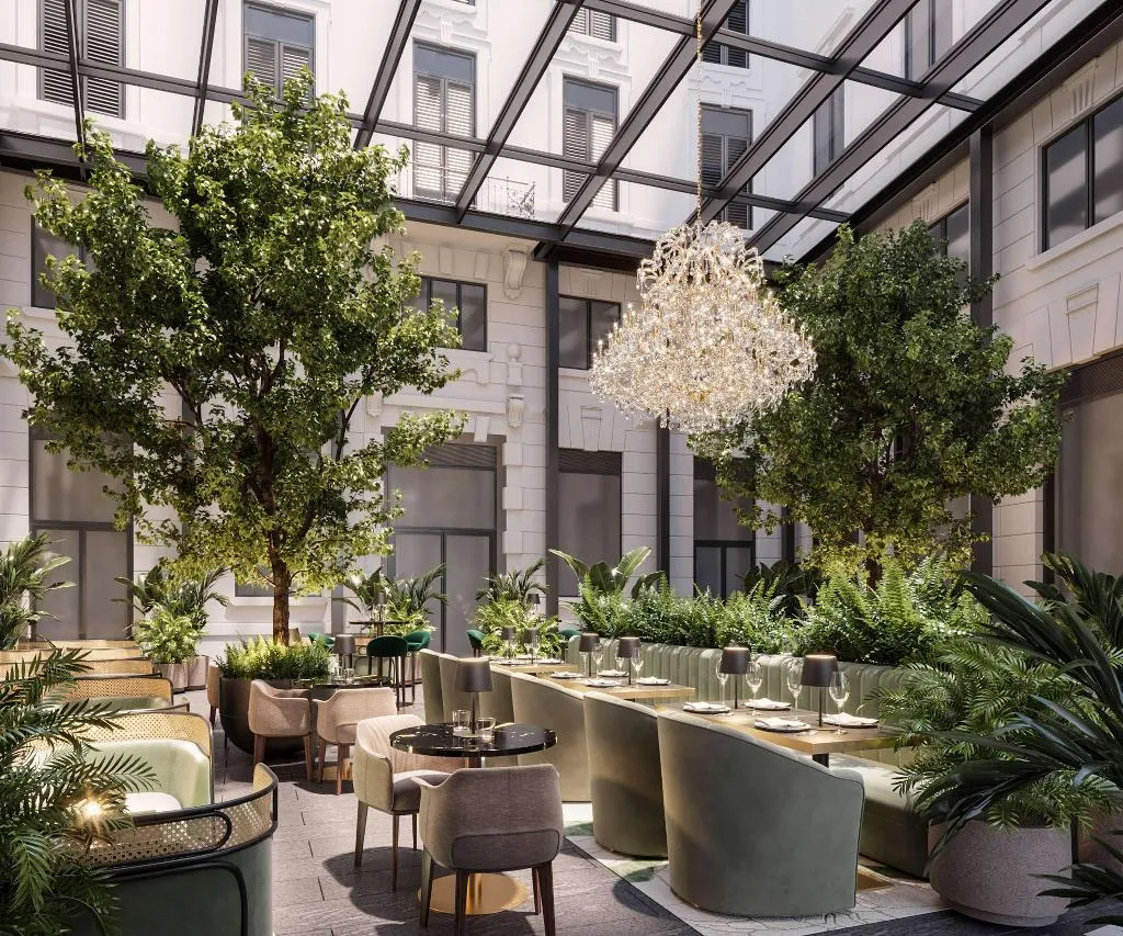 Restaurant, Palazzo Cordusio A Gran Melia Hotel, Naples