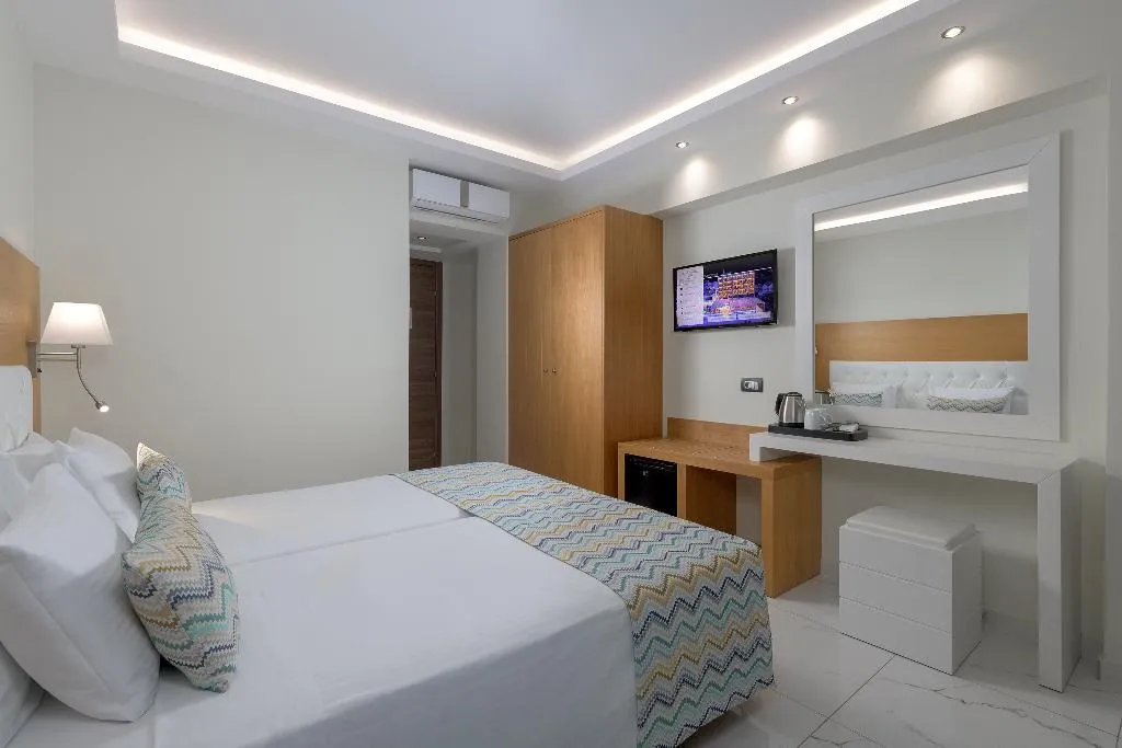 Double or Twin SEA VIEW Room, Oceanis Park Hotel, Rhodes
