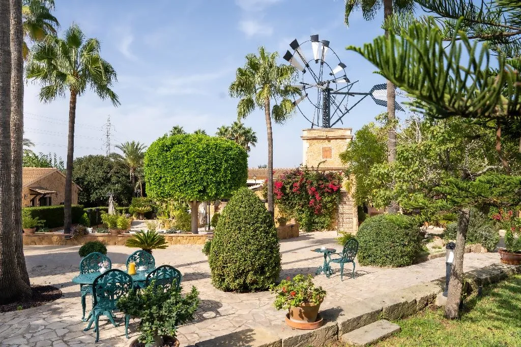 Terrace, Son Moli Country House, Majorca