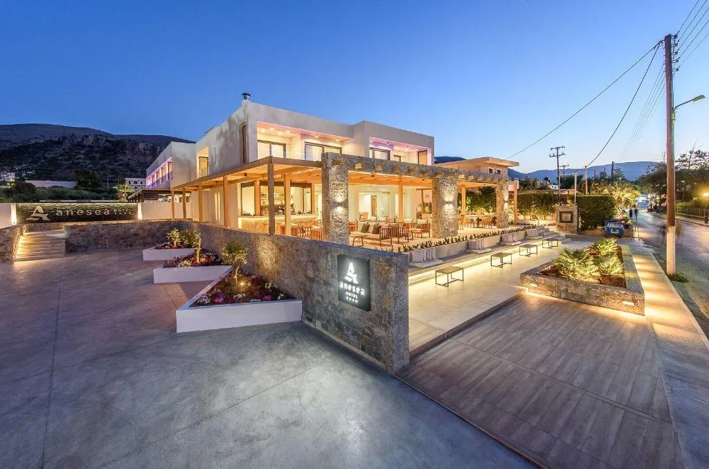 Terrace, Anesea Hotel, Crete