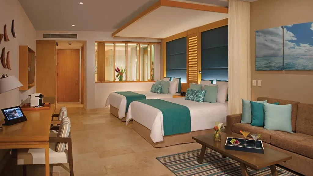 FAMILY ROOM GARDEN VIEW TWO BEDROOMS Room, Dreams Playa Mujeres Golf & Spa Resorts, Cancun Area