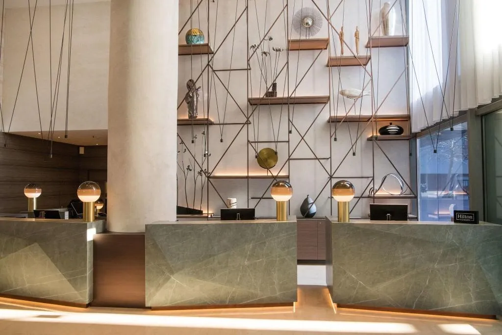 Lobby, Hilton Diagonal Mar Barcelona, Barcelona