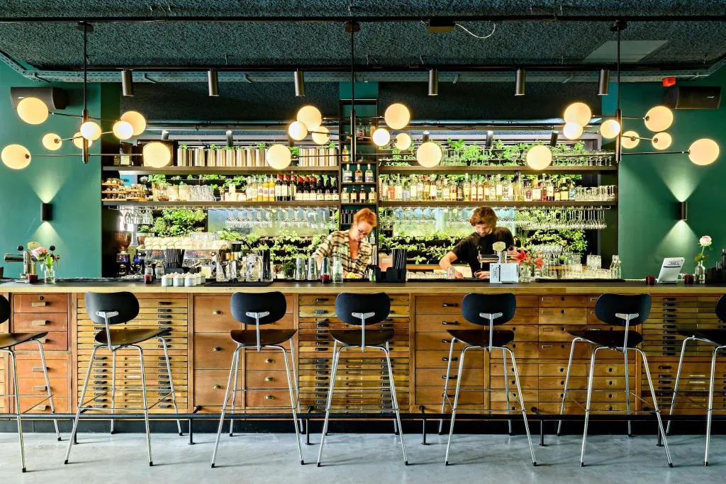 Bar, Conscious Hotel Westerpark, Amsterdam