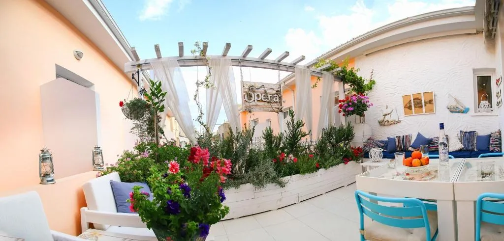 Terrace, Opera hotel, Cyprus