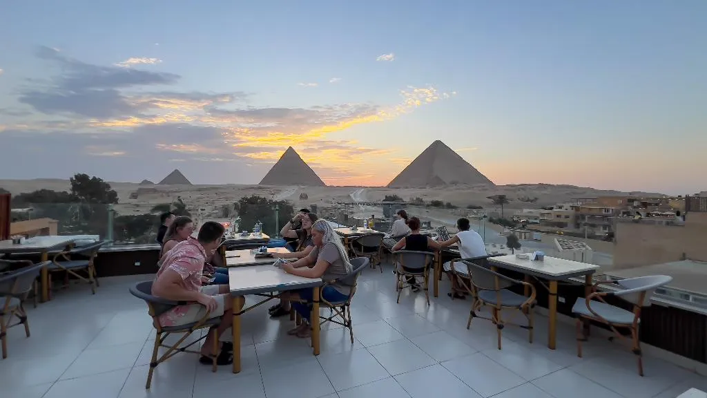 General view, Giza Pyramids View Inn, Cairo