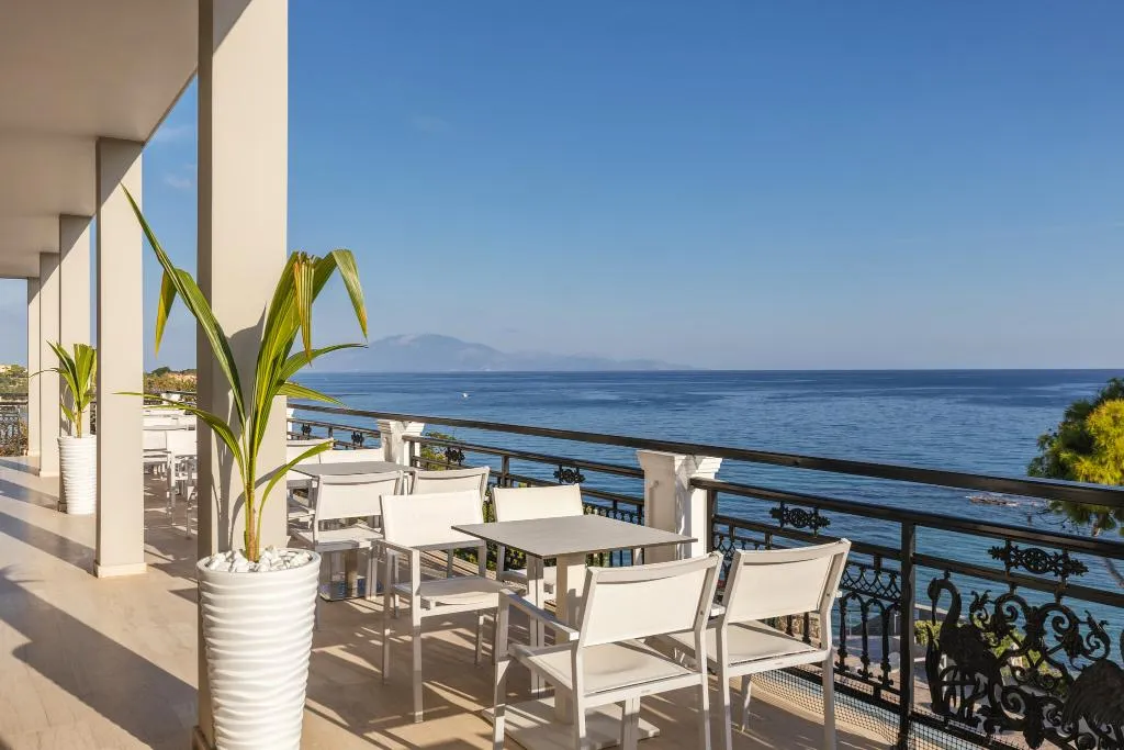Terrace, Alexandra Beach Resort and Spa, Zante