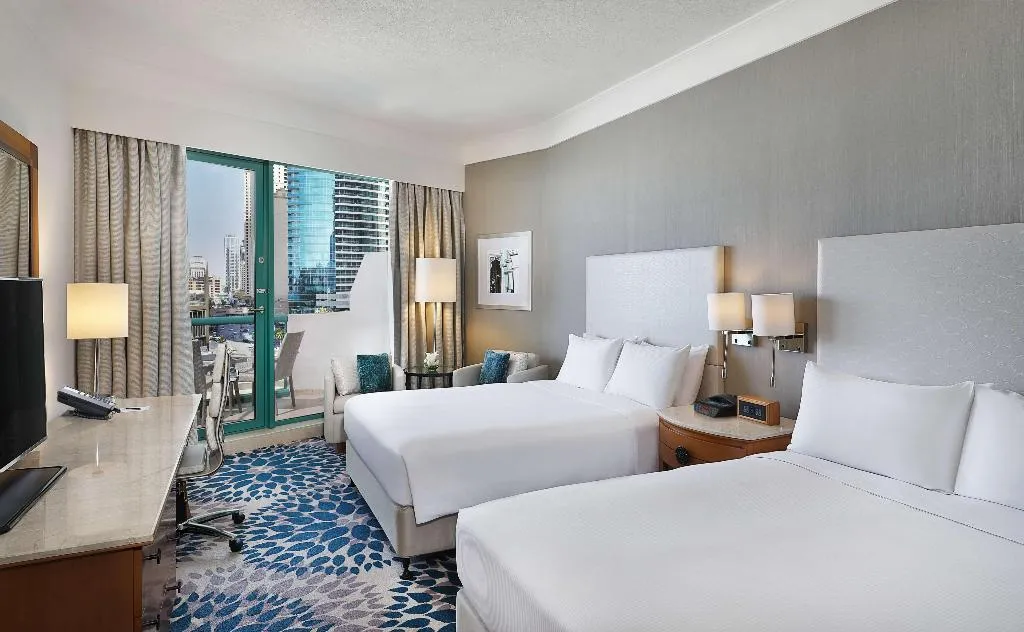 DOUBLE DELUXE TWO QUEEN BEDS Room, Hilton Dubai Jumeirah, Dubai