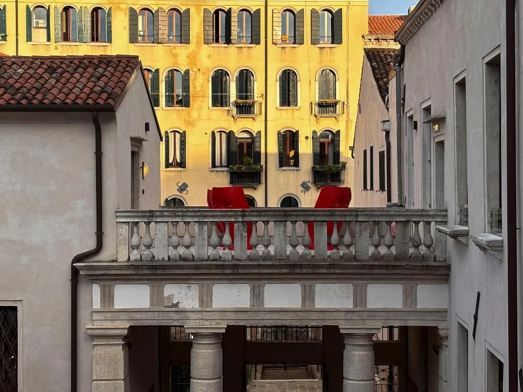 Terrace, Hotel Aquarius Venice, Venice