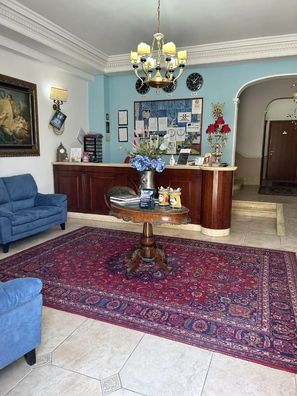 Lobby, d'Angelo Palace, Palermo