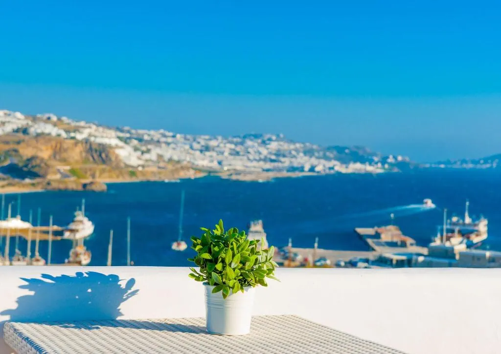 General view, Paradision, Mykonos