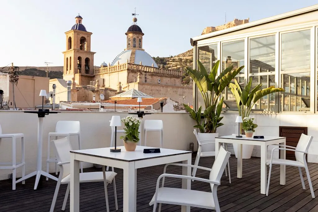Terrace, Hospes Amérigo Alicante, Costa Blanca
