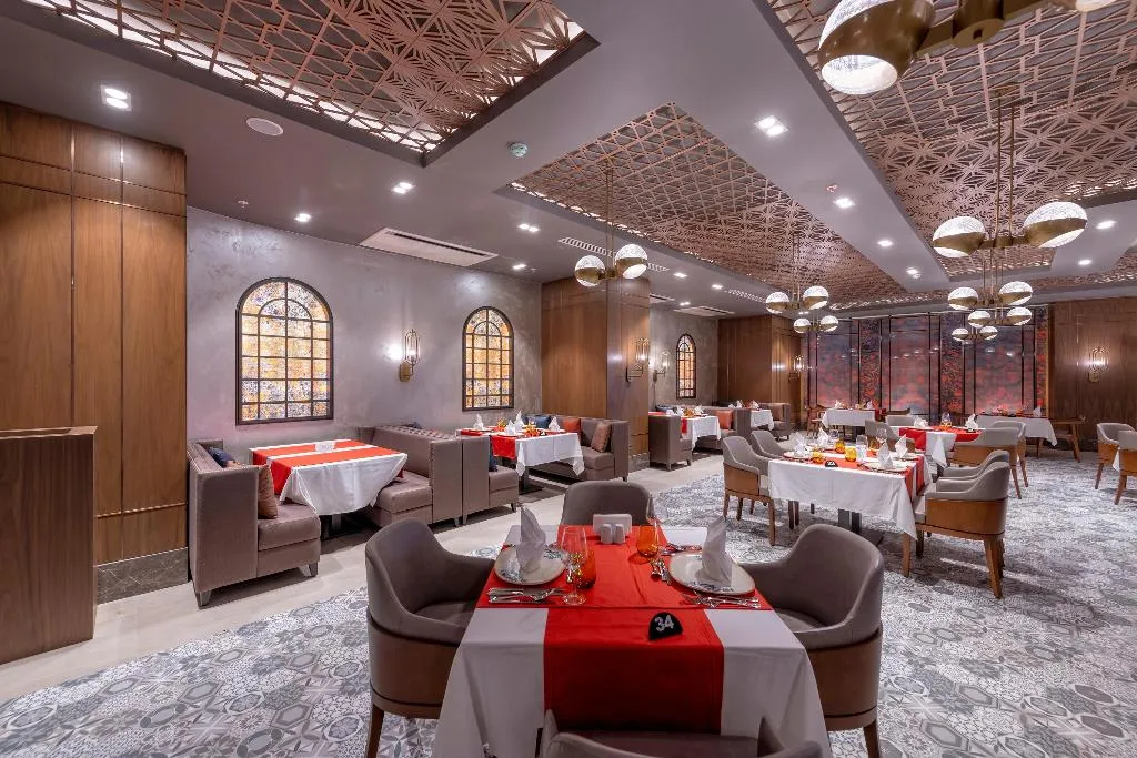 Restaurant, Kirman Calyptus Hotel, Antalya