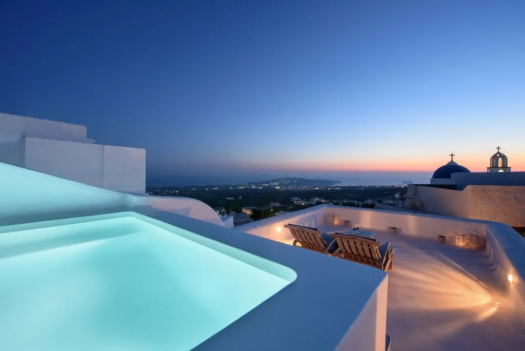 General view, Senses Luxury Villa, Santorini