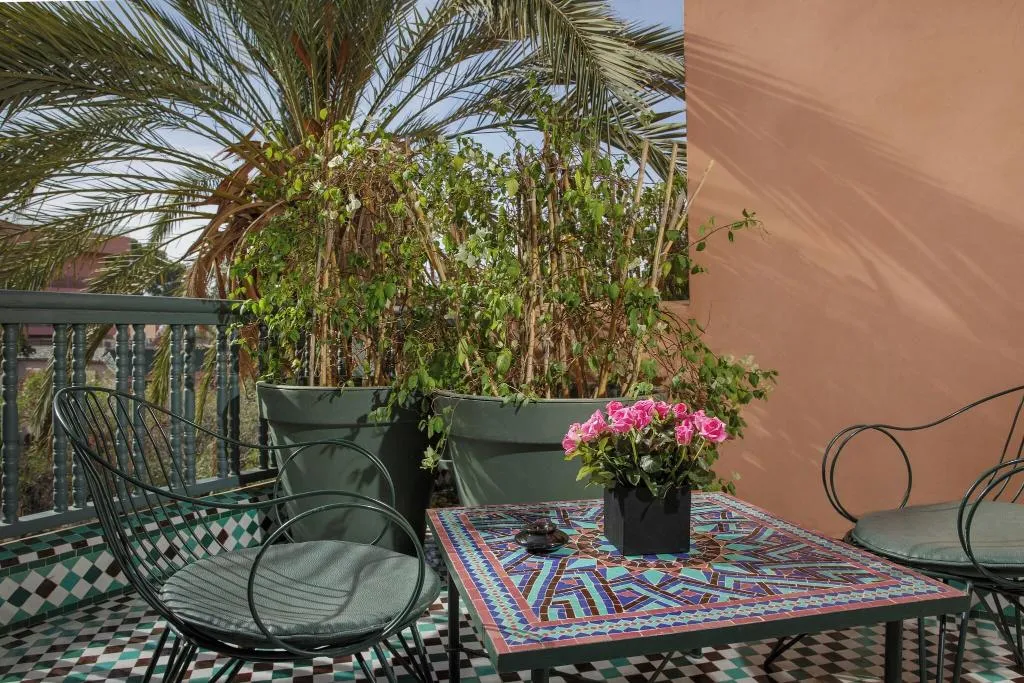 Terrace, Dar Rhizlane, Marrakech