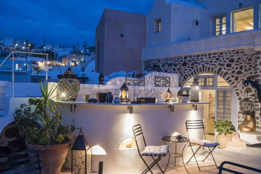 General view, Heliophos Boutique Caves, Santorini
