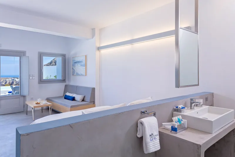SUITE SEA VIEW Room, Alti Santorini Suites, Santorini
