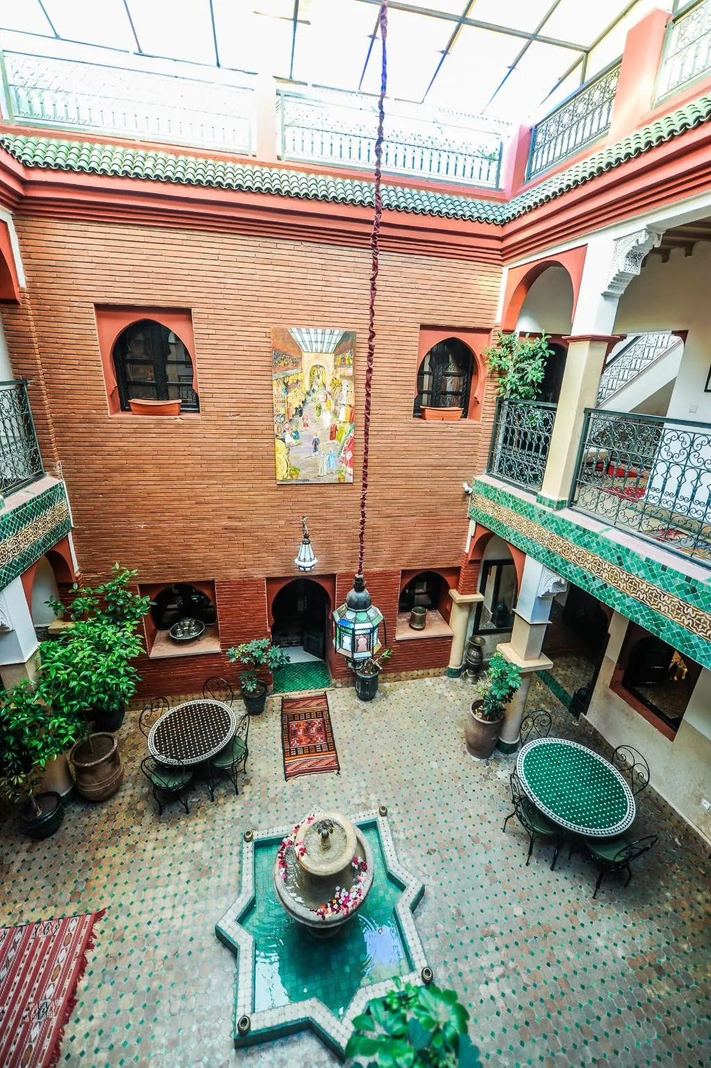 General view, Riad Errabii, Marrakech